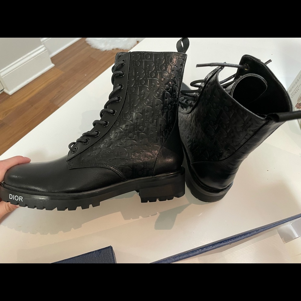 Dior Combat Boots